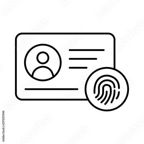 Fingerprint ID Icon