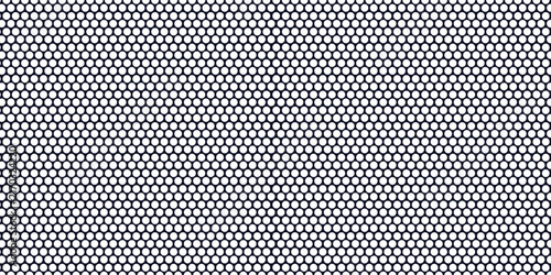 black white Metal mesh seamless pattern. dots effect in black and white color. effect. Halftone dots. Background with monochrome dotted texture. Polka dot pattern template. circle dot.