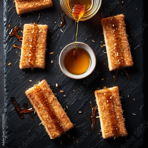 caramelized coconut toast