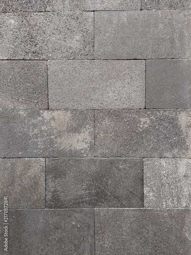 Фотография grey stone wall texture