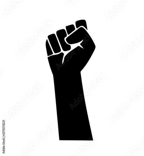 Quadro su tela Solidarity protest revolution empowerment resistance.