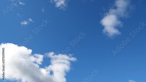 青空と雲　微速度撮影