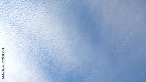 青空と雲　微速度撮影
