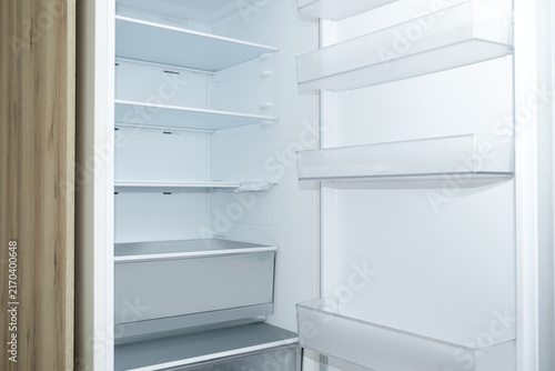 Canvastavla Refrigerator displays neat shelves and compartments for efficient food organizat