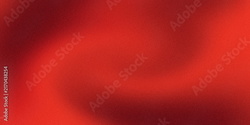 Konstfotografi Abstract red gradient with grainy texture, A vibrant red gradient with a soft, noise texture, creating an abstract and minimal background