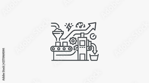 Modern Industrial Automation and Manufacturing Process