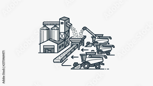 Industrial Grain Processing and Transportation Equipment
