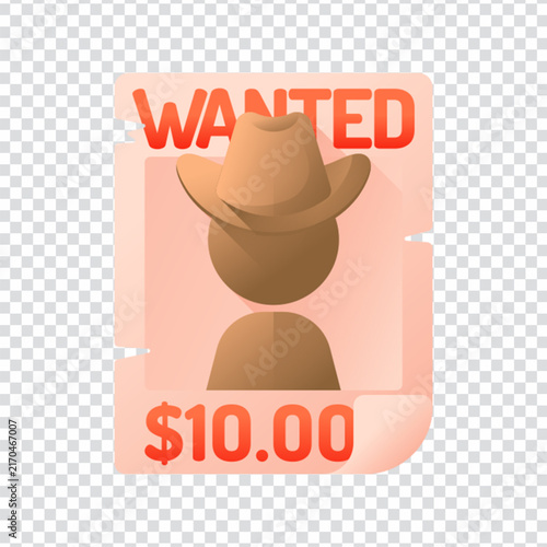 Wanted Poster Icon
