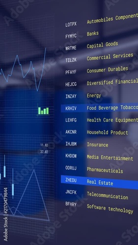 Animation of financial data processing over warehouse