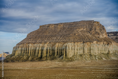 Quadro su tela Rock formation in Mangystau District