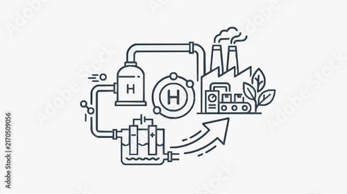 Hydrogen Energy Production and Industrial Process