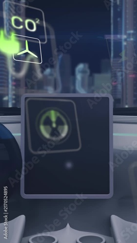 Multiple composition of green on video call over on using notifications