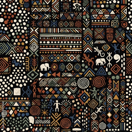 seamless geometric pattern