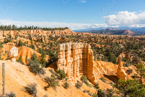 USA, Utah, Bryce Canyon National Park, hoodoos as seen from Fairyland Point