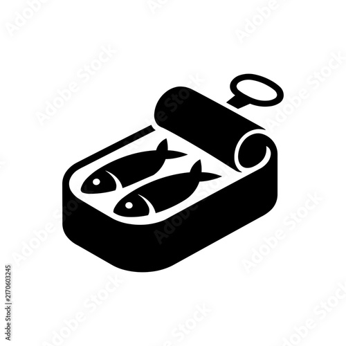 Open Fish Can Icon