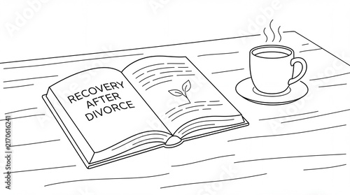 Open book titled 