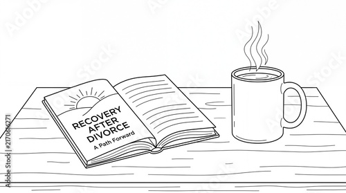 Open book titled 