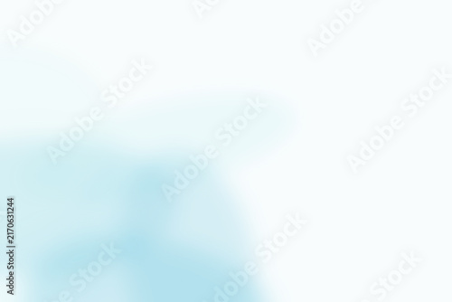 Soft abstract background, featuring a gentle, and ethereal cloud, of light blue, color fading into, a clean white, space, smooth gradient