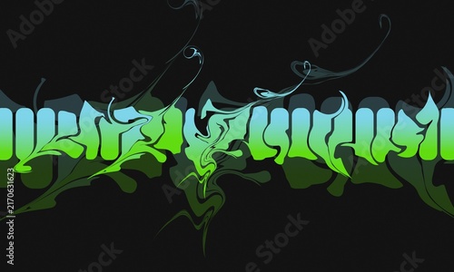 Abstract colorful splashes background