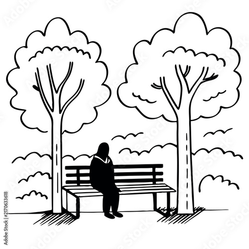 A person who enjoy lonely  