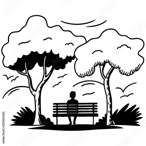 A person who enjoy lonely  
