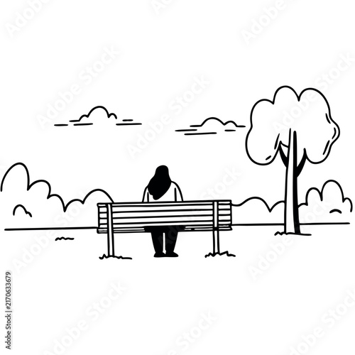A person who enjoy lonely  