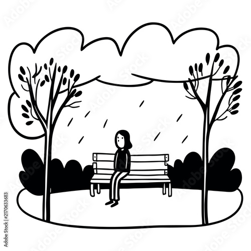 A person who enjoy lonely  