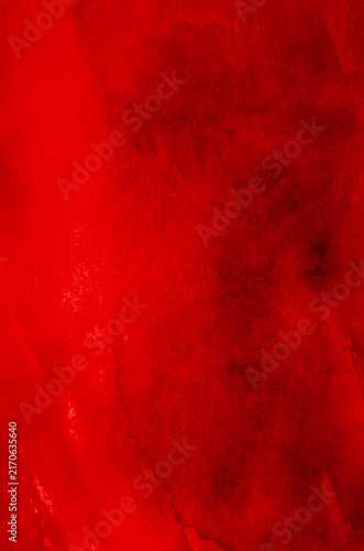 Abstract red watercolor background texture