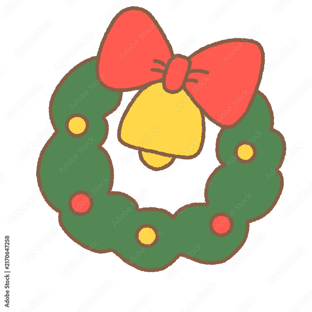 Fototapeta premium Christmas Holiday Sticker Set
