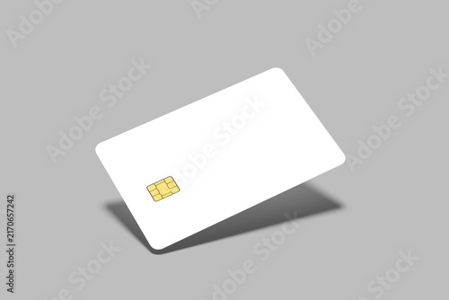 Credit Card Blank Mockup