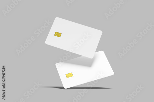 Credit Card Blank Mockup