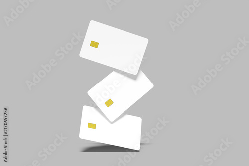Credit Card Blank Mockup
