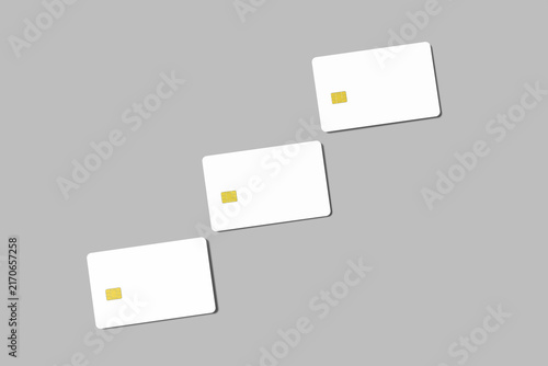 Credit Card Blank Mockup