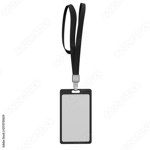Fotografía Blank ID Card Lanyard