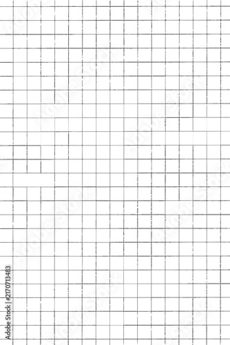 Squared Notebook Paper vector texture background. You can add a retro and grunge style to your work with this easy-to-use, vector formatted squared notebook paper that you can use in any size you want