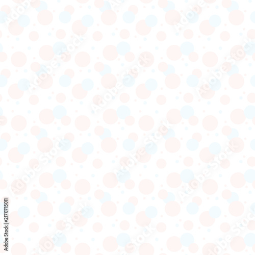 Tileable dot pattern design ideal for nursery wallpaper and birthday gift wrapping