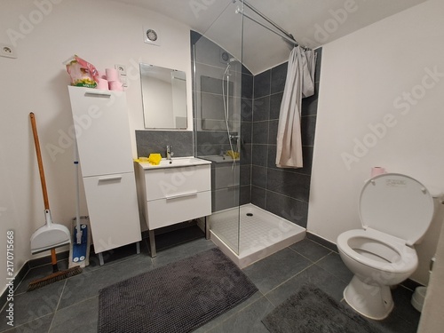 modern bathroom interior