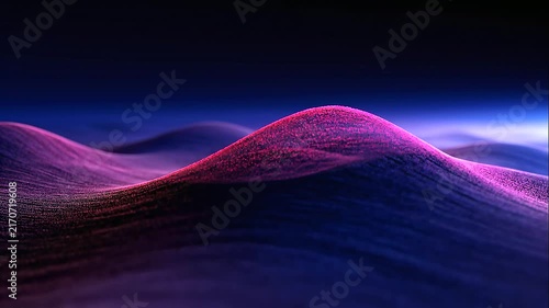 3D render of an abstract big data DNA network