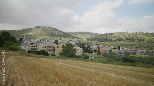 Arab village north Israel during day time