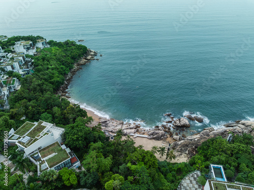 Cuadro en lienzo Landscape in Hong Kong, China