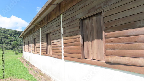 old wooden house