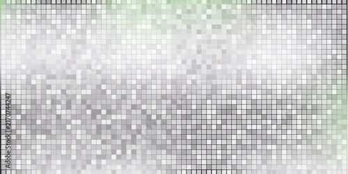 Vibrant  silver gold mosaic background composed of small, shimmering square tiles reminiscent of a disco ball, vector,  gradient luxury elegant mosaic vip style