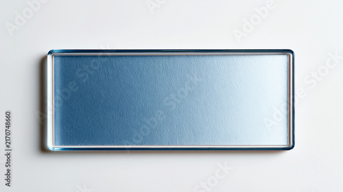 Single glass laboratory slide with tissue section isolated on plain seamless studio background soft studio lighting minimal centered composition, biotech optogenetics neuron