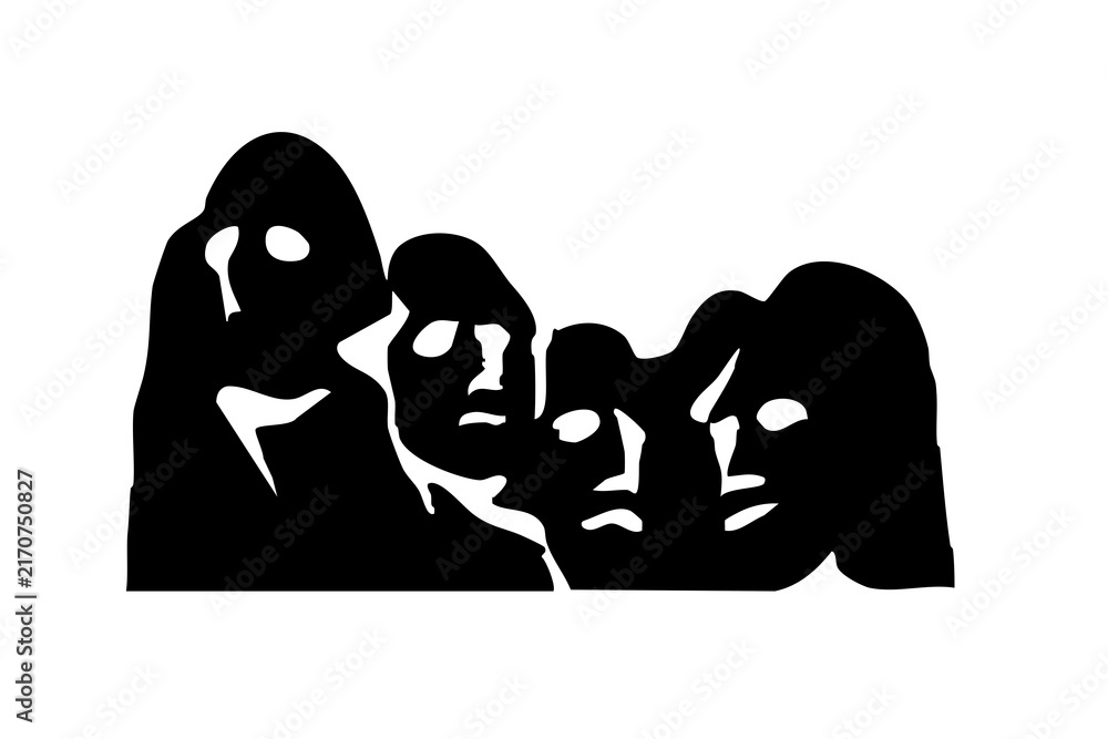 Fototapeta premium Black silhouettes of various wooden tables and vanity set isolated on white background, Vector