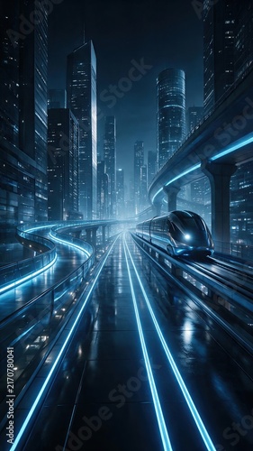 High Speed Data Lines Through Future City