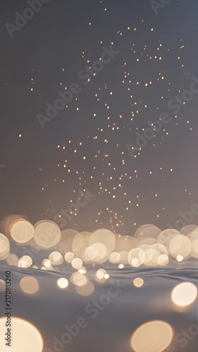 Floating particles in slow motion, soft bokeh lights, dreamy atmosphere, subtle depth, abstract cinematic loop. Great for backgrounds, relaxation content, and cinematic projects.