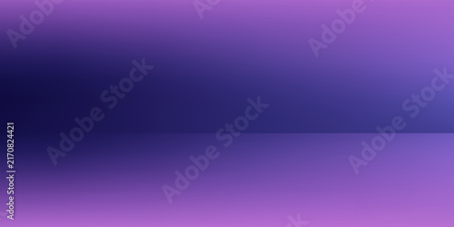 Abstract gradient podium background. Violet, purple and lilac empty 3d studio backdrop.
