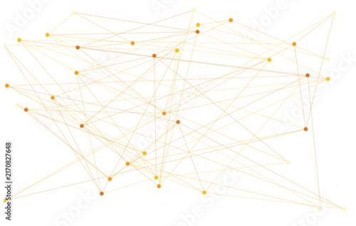 Bild auf Leinwand Abstract network connection background