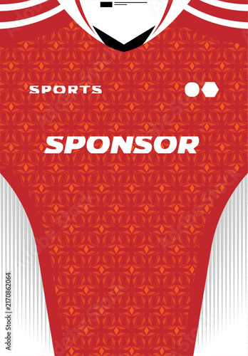 Soccer uniform template design, Editable sports jersey template, Activewear  template design