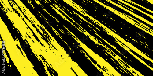 Yellow abstract lines banner texture background